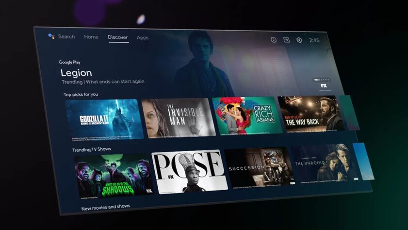 Google выпустила Android TV 13 для телевизоров: что нового