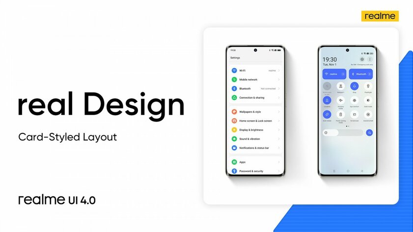 Анонсирована глобальная версия Realme UI 4.0. Главные особенности и сроки развёртывания