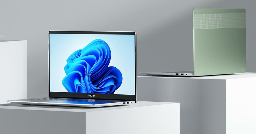 Представлен Tecno MegaBook S1 — тонкий и лёгкий ноутбук на Intel Core 12-го поколения