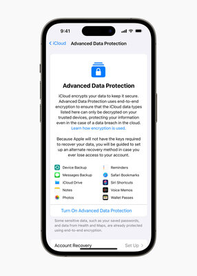 Apple тотально усилит безопасность: шифрование в iCloud и NFC-вход в аккаунт