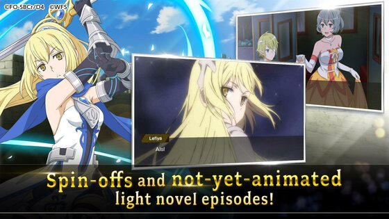 DanMachi: Memoria Freese 15.1.0. Скриншот 4