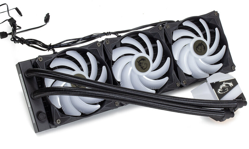 Обзор MSI MAG CORELIQUID C360: баланс производительности и дизайна — Комплектация, внешний вид. 10