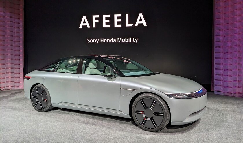 Sony Honda Mobility представила свой первый электрокар: с дисплеями на кузове и релизом в 2026 году