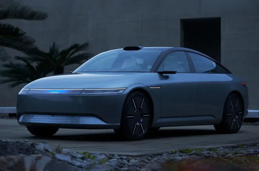 Sony Honda Mobility представила свой первый электрокар: с дисплеями на кузове и релизом в 2026 году