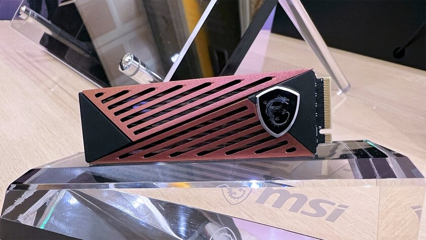 MSI представила SSD Spatium M570 Pro с интерфейсом PCIe 5.0 и скоростью чтения/записи до 12 ГБ/сек