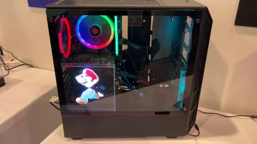 RGB-подсветка выходит на новый уровень: на CES 2023 представили голографические панели для ПК