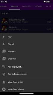 Vanilla Music 1.3.2. Скриншот 4