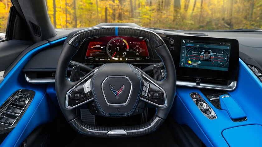 Chevrolet представила гибридный Corvette E-Ray с полным приводом. Самый быстрый в семействе