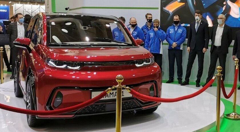 Российский стартап готов анонсировать новый электрокар Atom: его создают совместно с КамАЗом