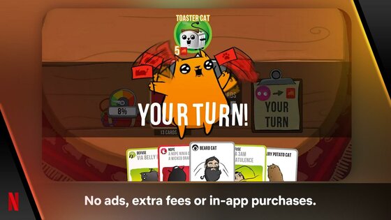 Exploding Kittens 1.2.2. Скриншот 1
