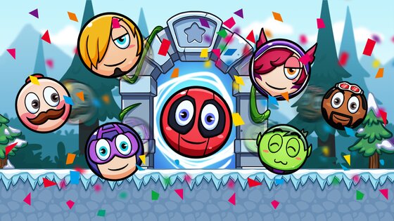 Red Bounce – Ball Seasons 4 0.6.0. Скриншот 15