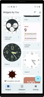 Widgets by You 1.0.55. Скриншот 4