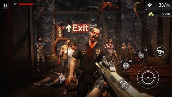 Zombie Hunter D-Day 2 1.1.9 (31). Скриншот 21