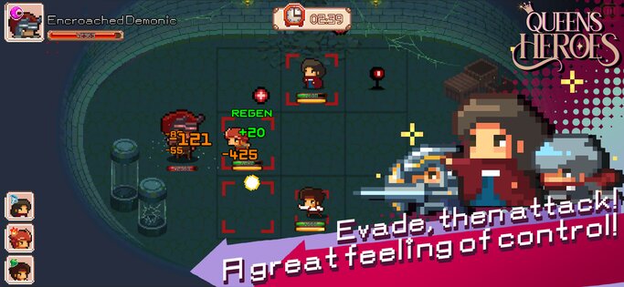 Queens Heroes 1.22. Скриншот 1