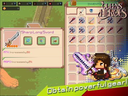 Queens Heroes 1.22. Скриншот 11