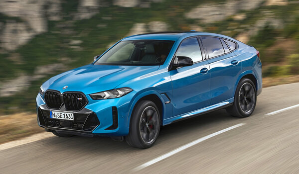 BMW обновила кроссоверы X5 и X6: новые двигатели и салон, внешне — мало изменений