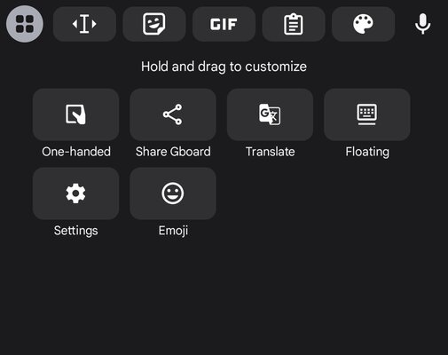 Клавиатуру Gboard преобразили. Можно заменить ненужную кнопку, и не только