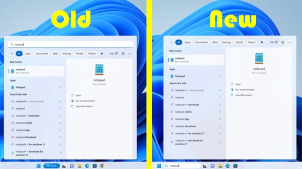 В Windows 11 на панели задач появилась строка поиска. Ее можно отключить
