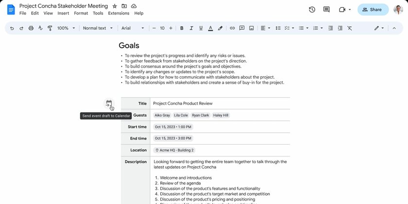 В Google Документы добавили странные виджеты: секундомер и календарь
