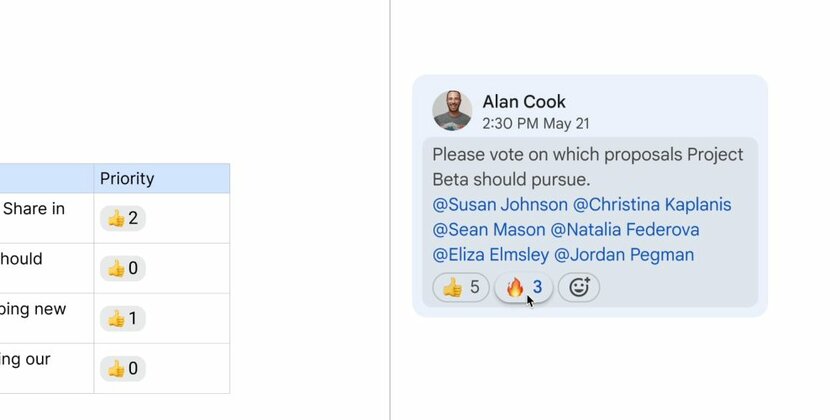 В Google Документы добавили странные виджеты: секундомер и календарь
