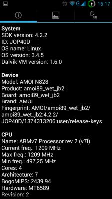 Обзор AMOI N850