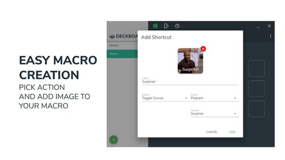 Deckboard 3.1.8. Скриншот 3