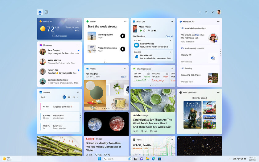 Крупное обновление Windows 11: запись экрана, вкладки в «Блокноте», чат-бот в панели задач и другое