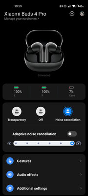 Xiaomi замахнулась на дорогие наушники — вышло двояко. Обзор Buds 4 Pro — Программное обеспечение и возможности. 1