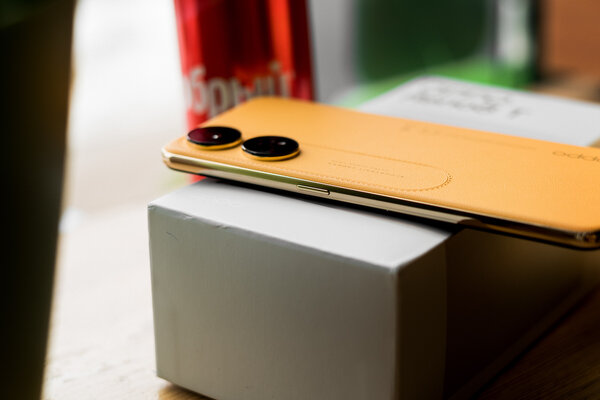 Странный, но хороший смартфон с микроскопом и кожей. Тестирую OPPO Reno8 T — Дизайн. 6