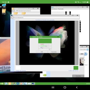 Windroid Launcher 4.10.3. Скриншот 1