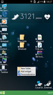Windroid Launcher 4.10.3. Скриншот 7