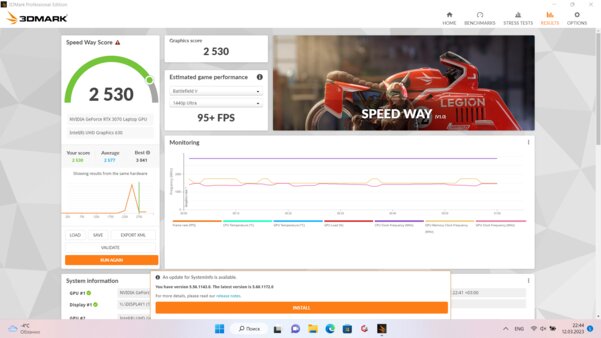 Настольный Intel внутри ноутбука. Обзор HIPER Gaming G16 — Железо и производительность. 6