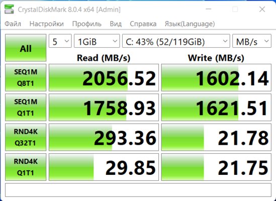 Настольный Intel внутри ноутбука. Обзор HIPER Gaming G16 — Железо и производительность. 31