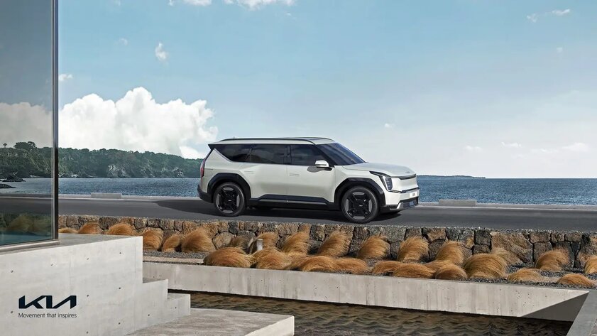 Kia представила флагманский электрокар: с необычным кузовом и очень комфортным салоном