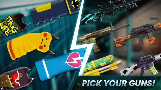 Shock Taser – шуточный симулятор электрошокера 1.7. Скриншот 6