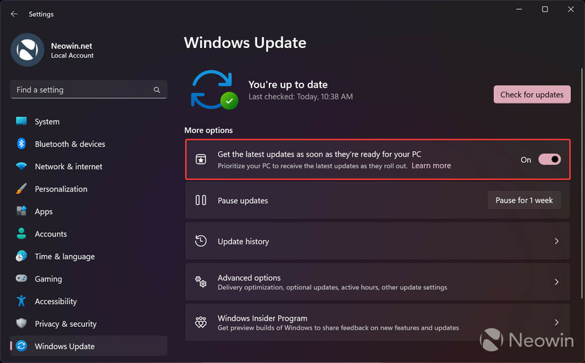 Обновления Windows 11 можно будет получать намного быстрее: компания тестирует новую функцию