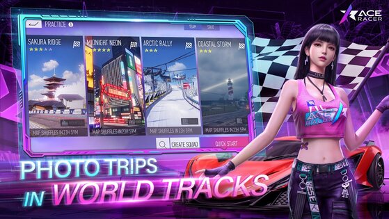 Ace Racer 3.0.73. Скриншот 3