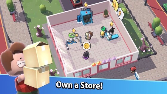 Mega Store: Idle Tycoon Shop 1.3.0. Скриншот 1
