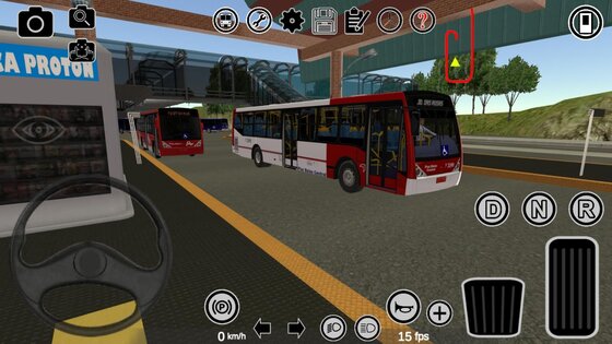 Proton Bus Simulator Urbano 1300.0. Скриншот 1