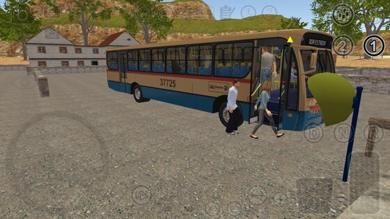 Proton Bus Simulator Urbano 1300.0. Скриншот 7