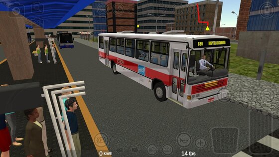 Proton Bus Simulator Urbano 1300.0. Скриншот 8