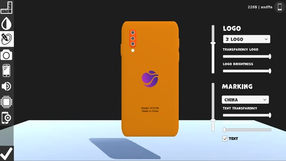 Phone Simulator - 3D Maker 0.4.5. Скриншот 1