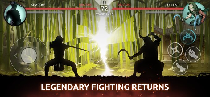 Shadow Fight: Shades 1.10.1. Скриншот 11