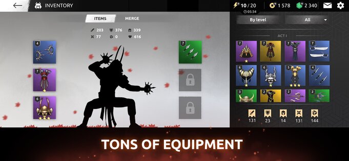 Shadow Fight: Shades 1.10.1. Скриншот 14
