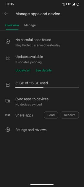 В Google Play появилась функция синхронизации приложений между гаджетами
