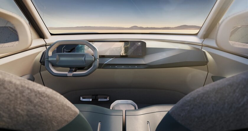 Kia представила электрический кроссовер EV5: как флагман, только поменьше
