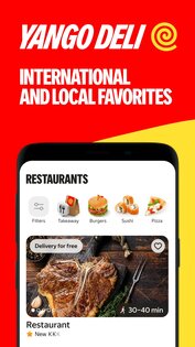 Yango Deli: Food Delivery 1.27.2. Скриншот 4