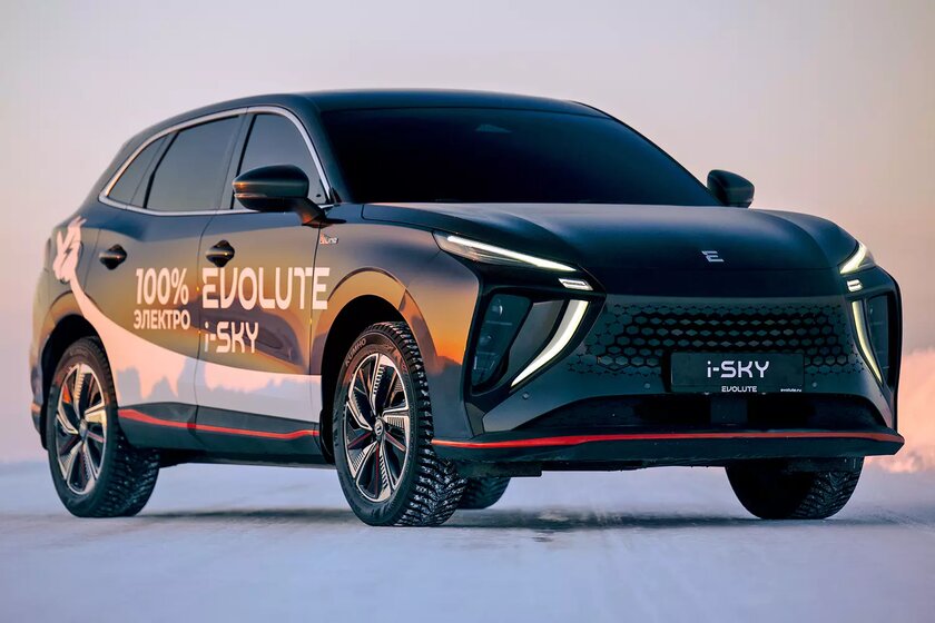 В России представили электрический кроссовер Evolute i-SKY: старт продаж примерно в июле