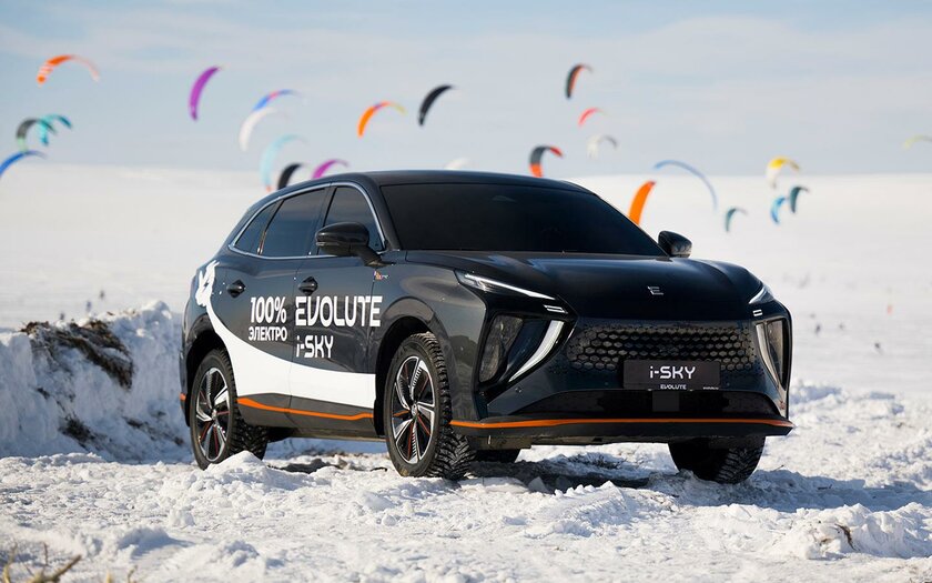 В России представили электрический кроссовер Evolute i-SKY: старт продаж примерно в июле