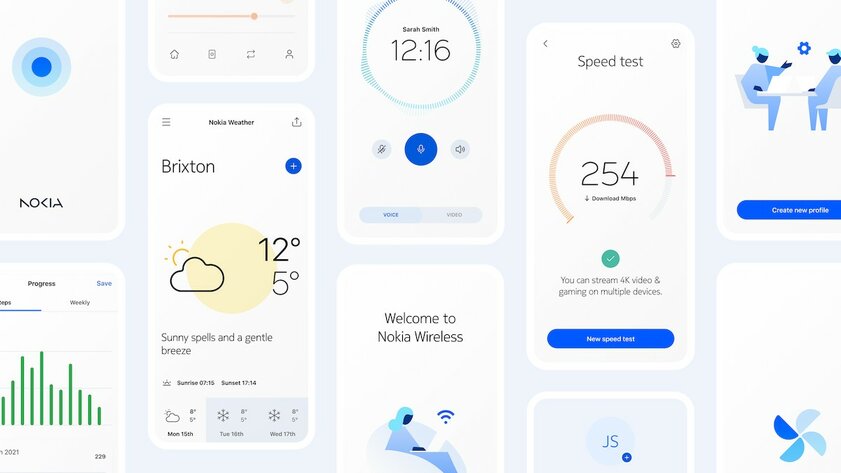 Nokia представила Pure UI — фирменный дизайн интерфейса с акцентом на минимализм
